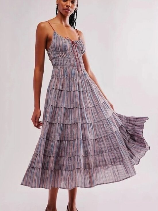 Free People Dresses & Skirts - NWT!! FREE PEOPLE Going Steady Midi Dress!! Sz S